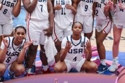 美国U16女篮狂胜波多黎各100分 造成对方48次失误
